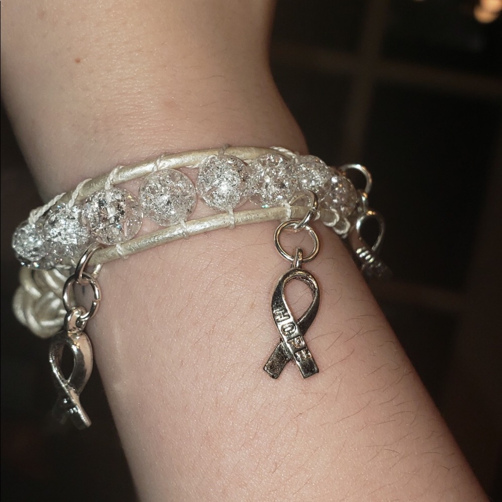 Leather bracelet